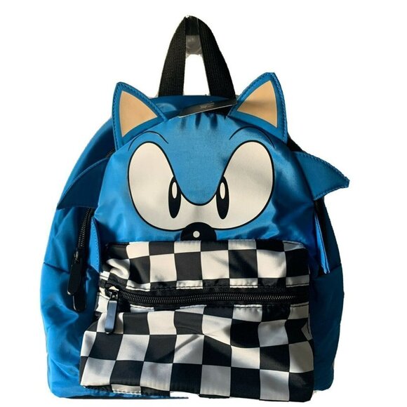 Sonic the Hedgehog Sonic Decorative 3D Mini-Backpack - Picture 1 of 3
